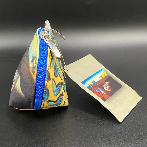 Salvador Dalí Coin Purse Melting Clock Pouch Art Lover Gift - Picture 2 of 9